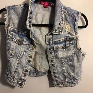 Denim vest